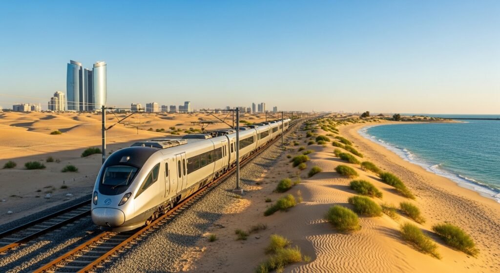 train in gulf
